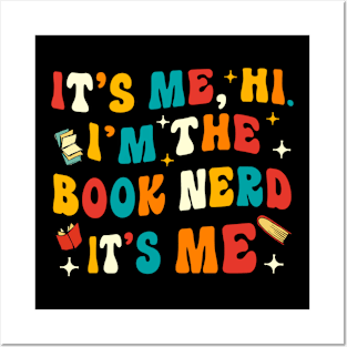 Funny Book Nerd Gift Posters and Art